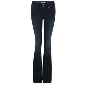 PAIGE Hidden Hills High Waisted Boot Cut Jeans